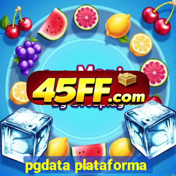 pgdata plataforma